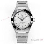 AAA Swiss Omega Constellation V+ Factory 8900 Full Steel Meteorite Face Watch  | New 41mm